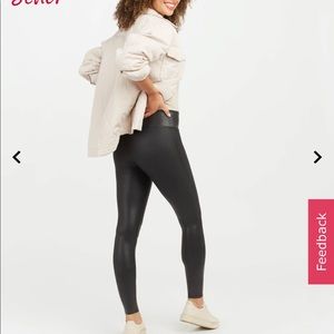 Spanx Faux Leather Legging